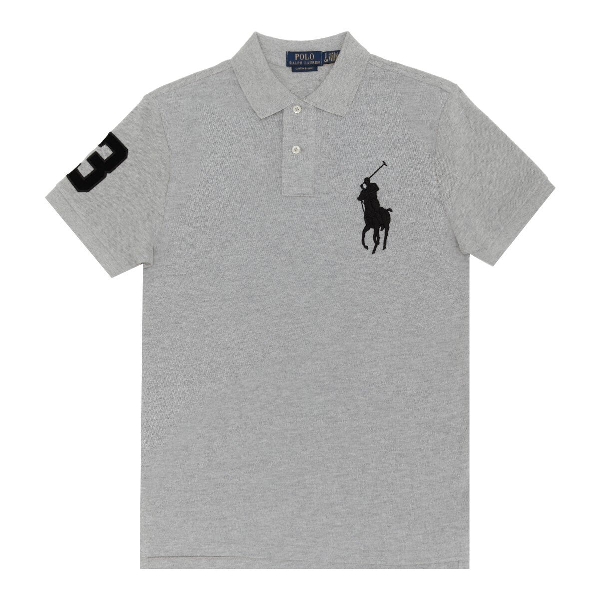 Ralph Lauren 男短袖Polo衫 灰色