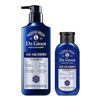 Dr. Groot 勁涼去屑洗髮精 700毫升 X 1入 + 200毫升 X 1入