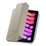 MAGEASY Facet 全方位支架透明背蓋保護套 iPad mini 7 2024 / A17 Pro / iPad mini 6 2021 星光白