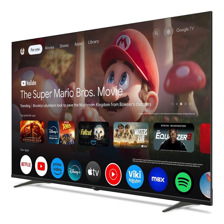 飛利浦 65吋 4K Google TV 顯示器 65PUH7650/96