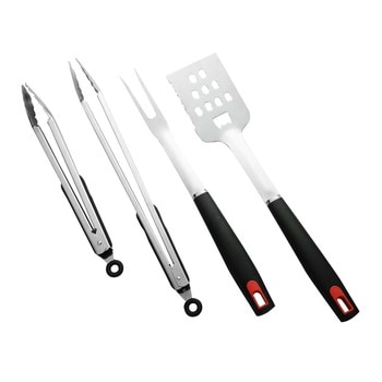 不鏽鋼燒烤用具4件組 不鏽鋼燒烤用具4件組