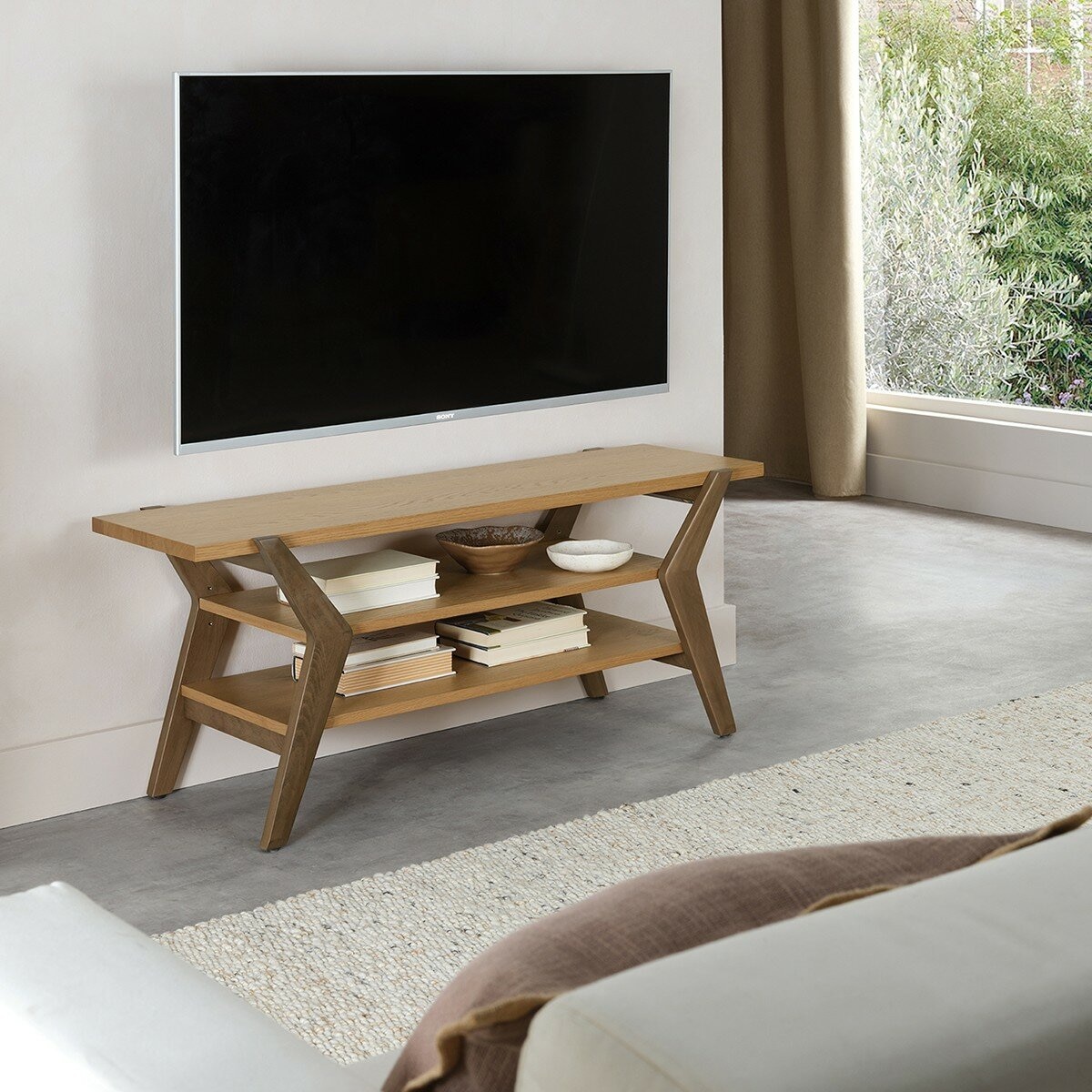 Bentley Designs Kristen 橡木開放式置物架