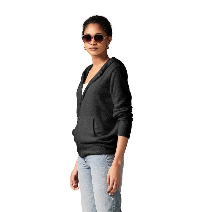 Kashwere 女毛巾布連帽外套 S