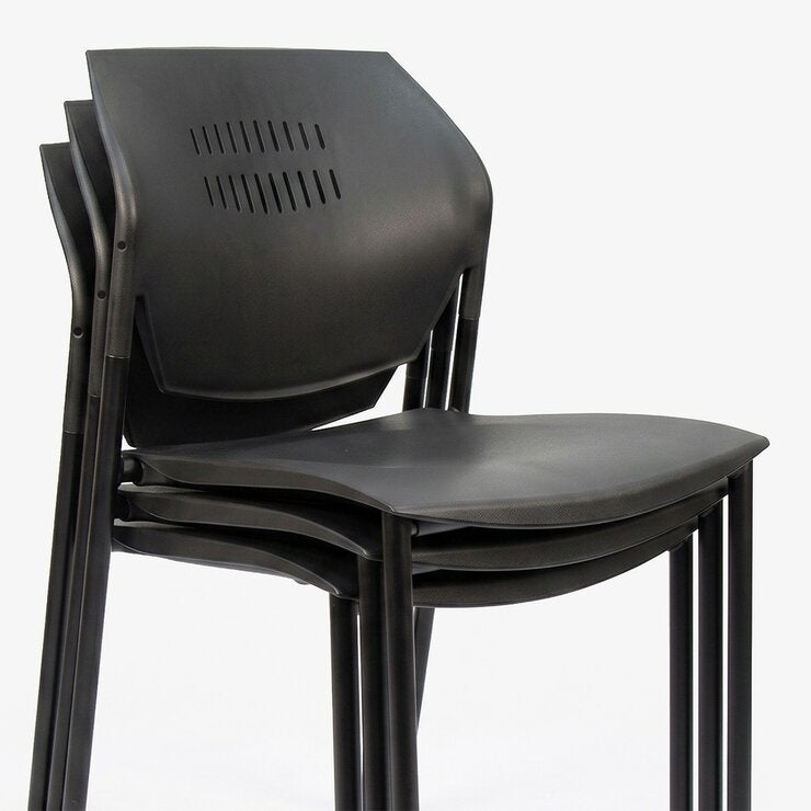 Musical Chairs Impressa 無扶手塑膠椅 2入 Musical Chairs Impressa 無扶手塑膠椅 2入