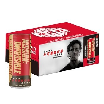 維大力 香檳風味氣泡飲 Mission Impossible 聯名款 330毫升 X 24入