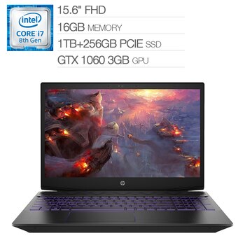 HP 15.6" Pavilion 電競筆電 15-CX0097TX HP 15.6" Pavilion 電競筆電 15-CX0097TX