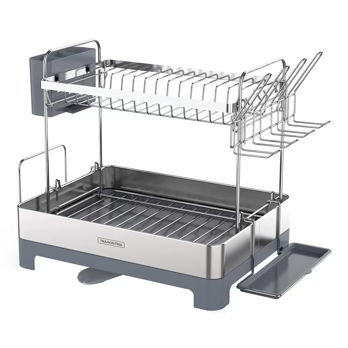 Tramontina 不鏽鋼餐具瀝水架 商品圖 1
