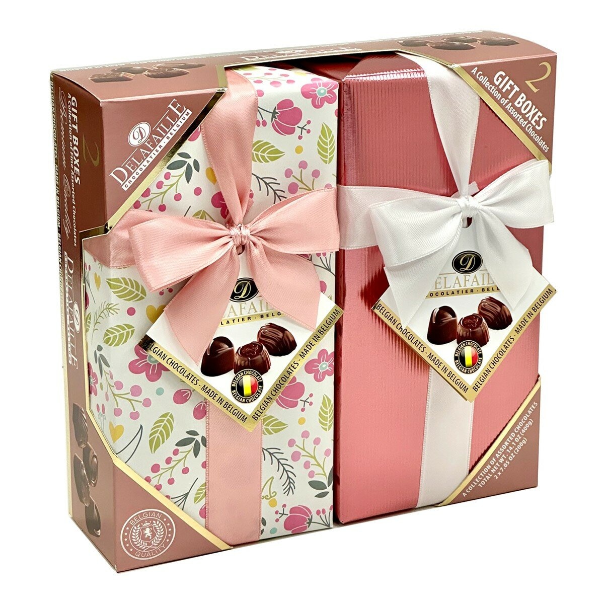 Delafaille 綜合巧克力禮盒 200公克 X 2入 Delafaille 綜合巧克力禮盒 200公克 X 2入