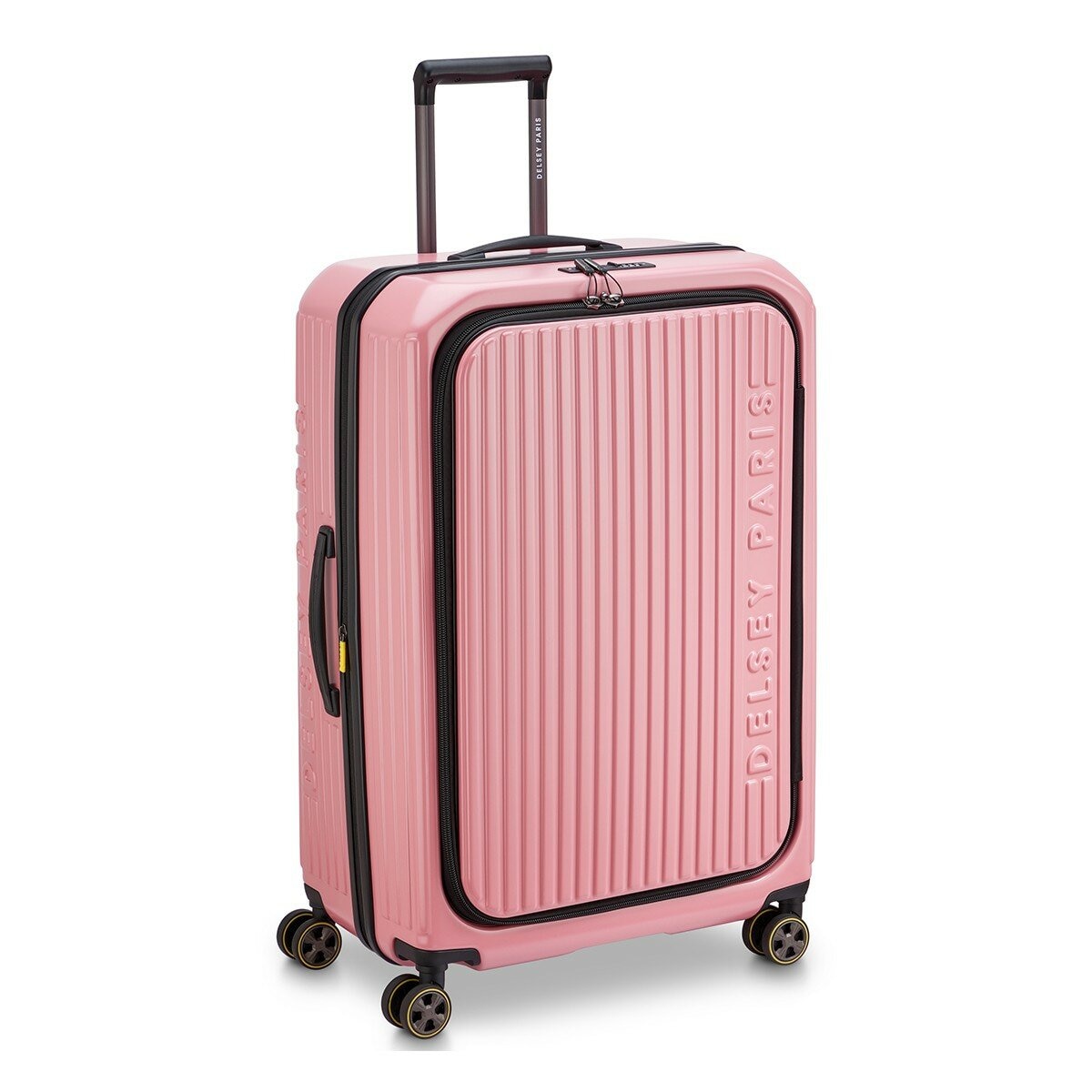Delsey 30吋 前開式行李箱 粉