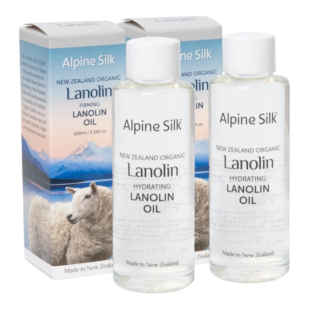 Alpine Silk 有機綿羊油 100毫升 X 2入