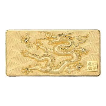 雲錦金龍 黃金條塊 999.9純金 30公克