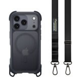 MAGEASY Odyssey Strap M 超軍規防摔掛繩手機殼 iPhone 17 Pro(皮革午夜/沉穩黑) + 鏡頭保護貼Lenz(迷霧) + Vetro 9H 鋼化玻璃保護膜 MAGEASY Odyssey Strap M 超軍規防摔掛繩手機殼 iPhone 17 Pro(皮革午夜/沉穩黑) + 鏡頭保護貼Lenz(迷霧) + Vetro 9H 鋼化玻璃保護膜