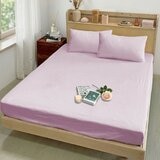 Caliphil 美國棉單人床包枕套三件組 107公分 X 190公分 春粉 Caliphil 美國棉單人床包枕套三件組 107公分 X 190公分 春粉