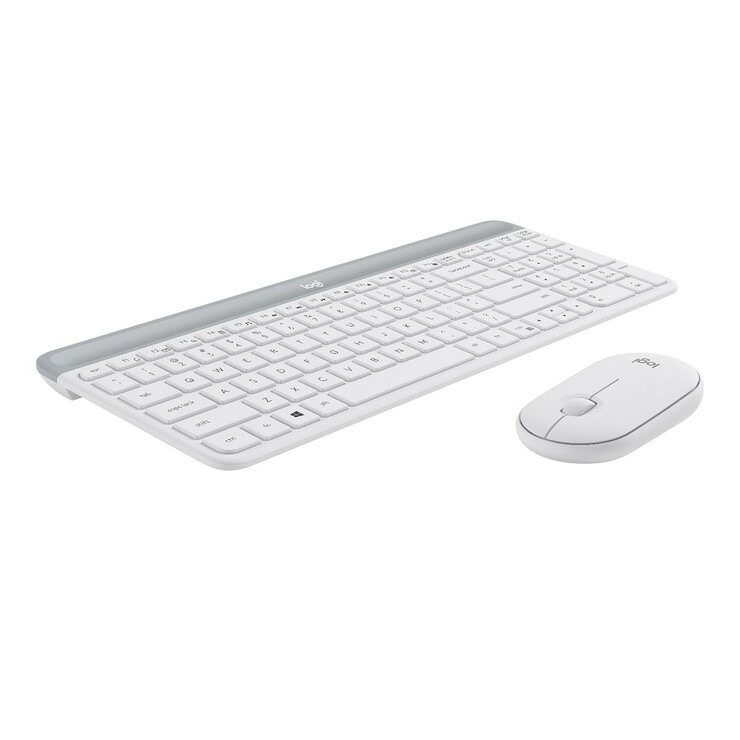 羅技 MK470 無線鍵盤滑鼠組 珍珠白