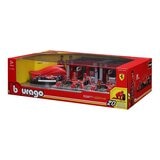 Bburago 1:43 賽車維修中心 Ferrari / 3歲以上 Bburago 1:43 賽車維修中心 Ferrari / 3歲以上