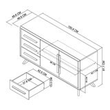 Bentley Designs Kristen 寬收納櫃 150公分 Bentley Designs Kristen 寬收納櫃 150公分