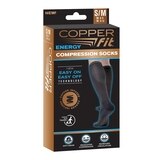 Copperfit 男襪2入組 黑 L / XL