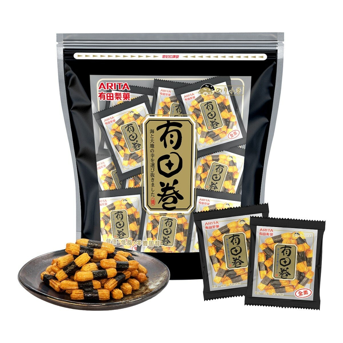 有田製菓 海苔小卷 30公克 X 20包 有田製菓 海苔小卷 30公克 X 20包