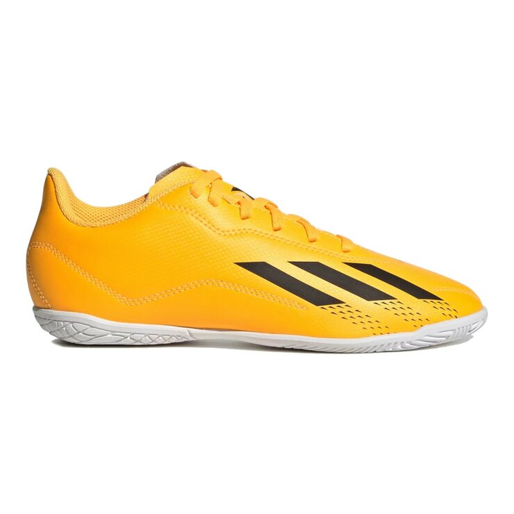 Adidas 兒童室內足球鞋 Speedportal 4 IN J GZ2450 黃 Adidas 兒童室內足球鞋 Speedportal 4 IN J GZ2450 黃