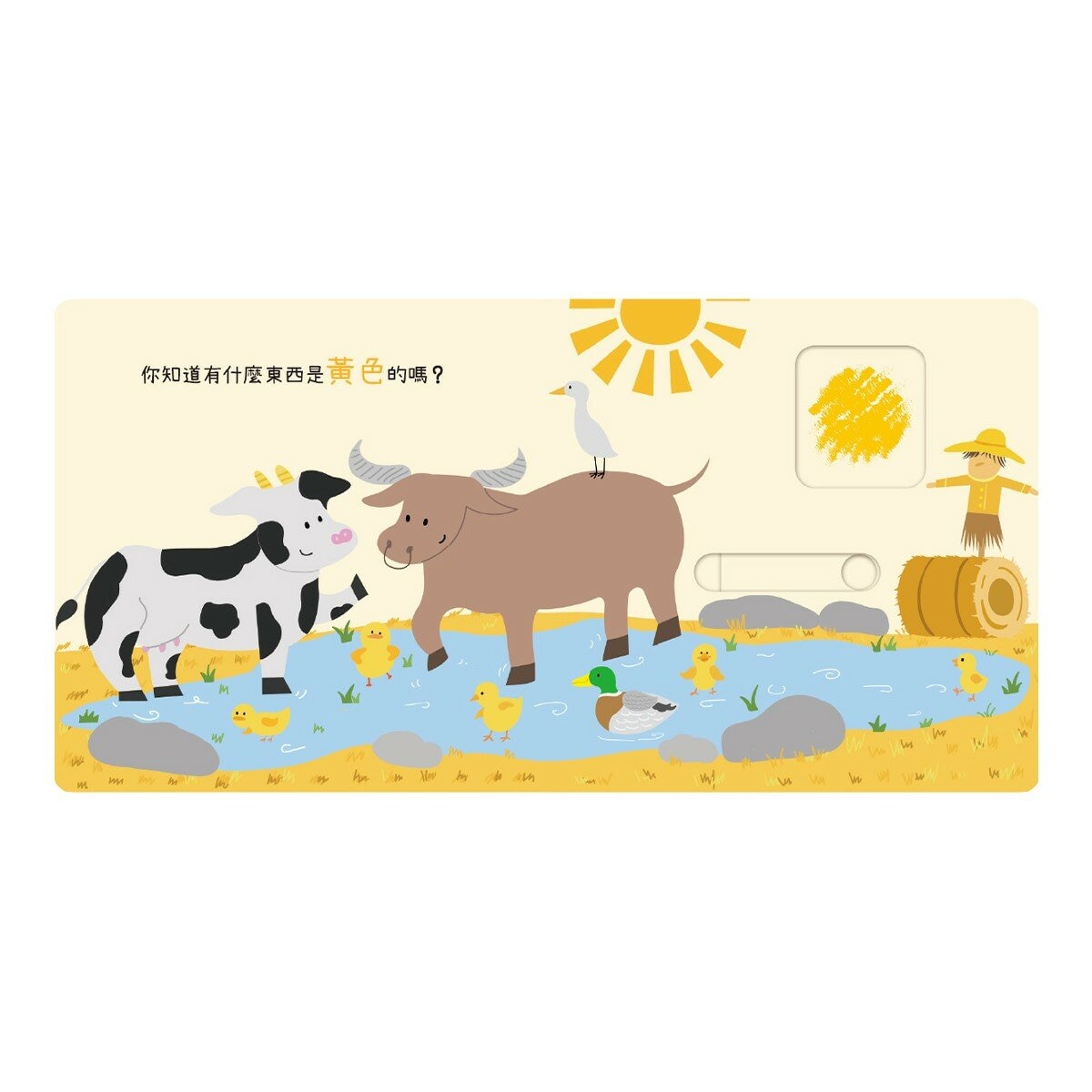 動手滑滑滑 互動認知學習系列(共4冊):顏色+數字+對比+形狀