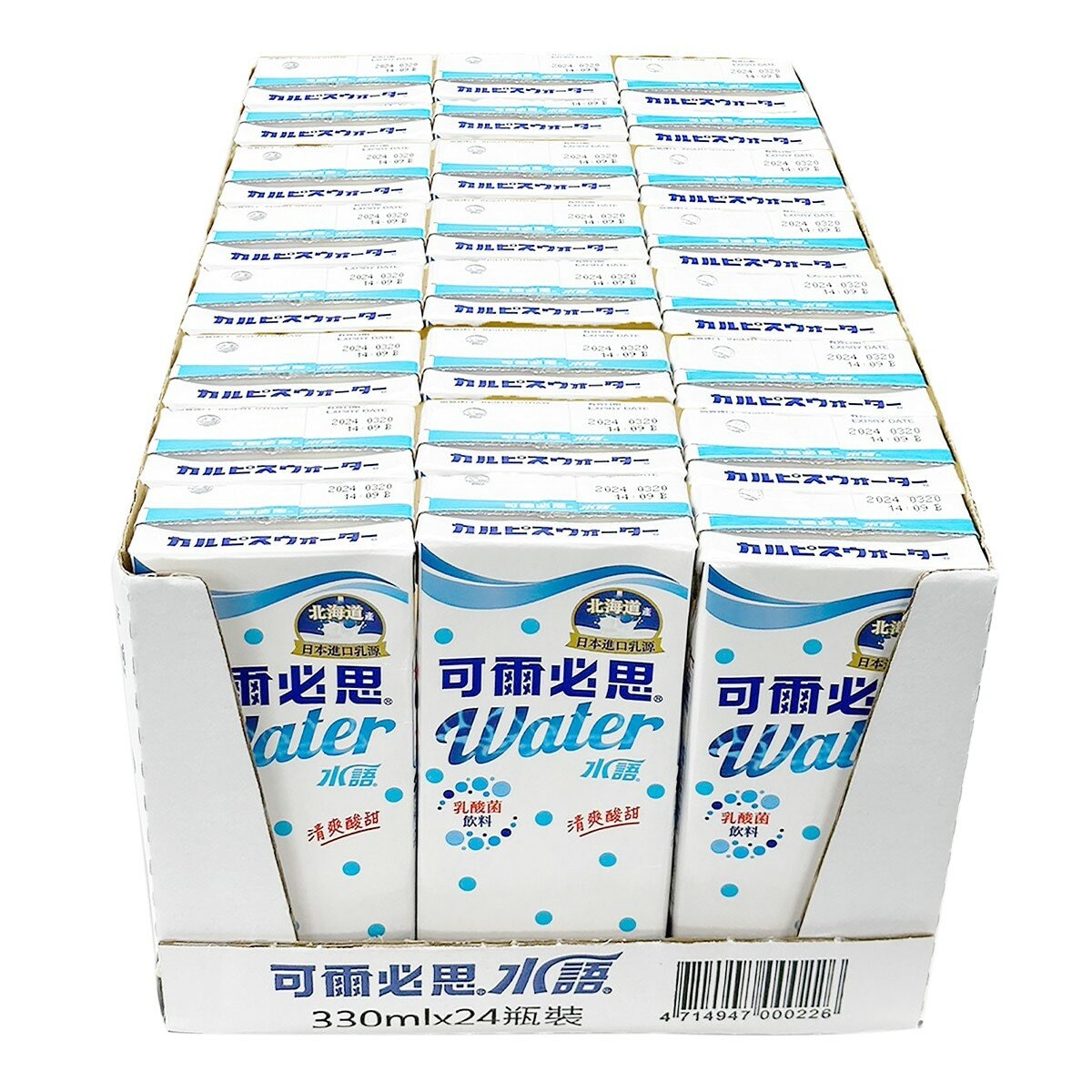 可爾必思水語 330毫升 X 24入 X 105箱