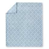 Casual Living 印花柔軟舒適毛毯 152公分 X 177公分 藍