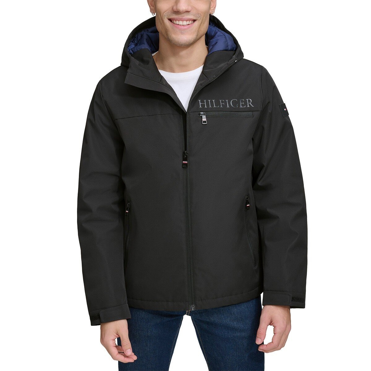 Tommy Hilfiger 男防風防潑水連帽外套 Tommy Hilfiger 男防風防潑水連帽外套