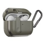 MAGEASY Odyssey 抗衝擊磁扣耳機殼 AirPods 1 & 2 金屬綠 MAGEASY Odyssey 抗衝擊磁扣耳機殼 AirPods 1 & 2 金屬綠