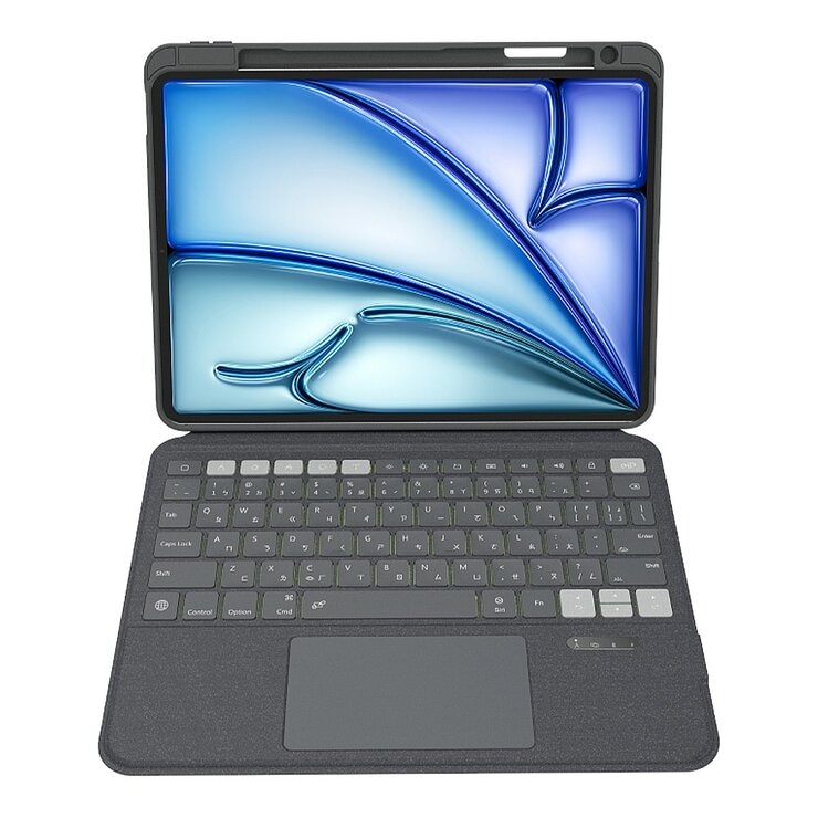 eiP Magnetix 磁吸觸控可拆式鍵盤2代 適用於 iPad Air 11吋 M2(2024)/M3(2025) & iPad pro 11吋 1-4代