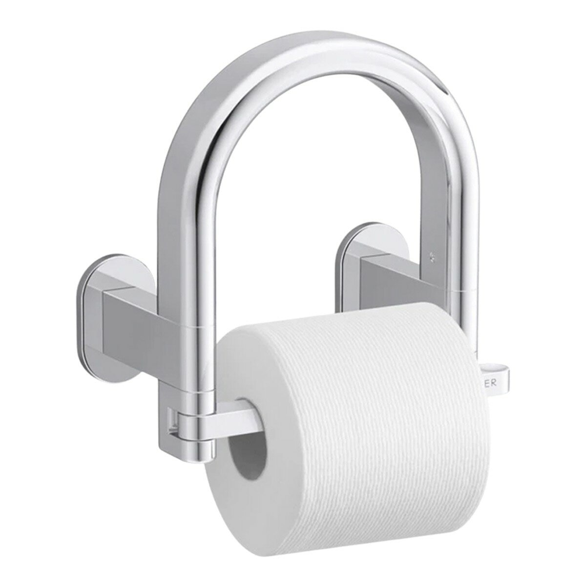 Kohler Belay 衛生紙架 帶扶手 鉻色