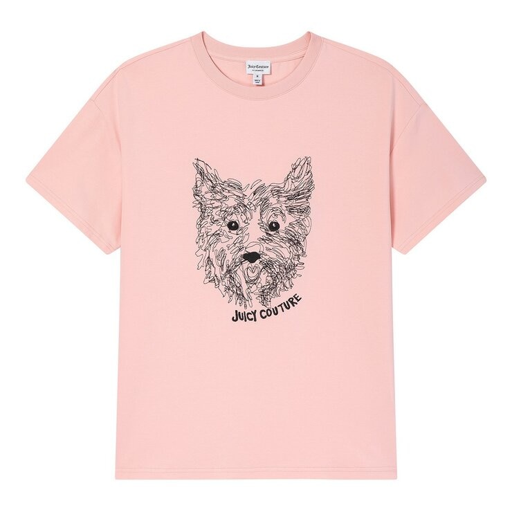 Juicy Couture 女刺繡短袖上衣