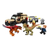 LEGO 侏儸紀世界 Pyroraptor & Dilophosaurus Transport 76951