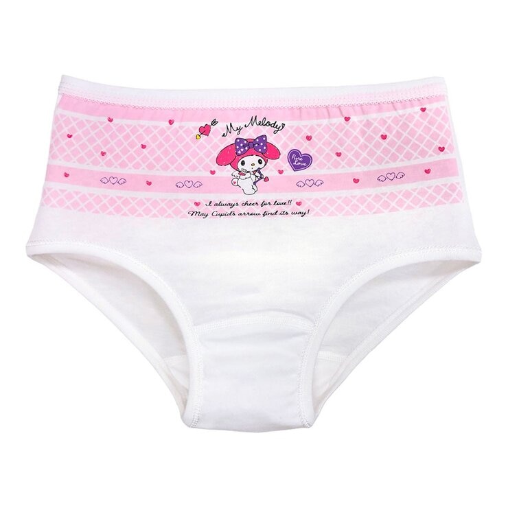 女童卡通圖案純棉內褲 6件入 M