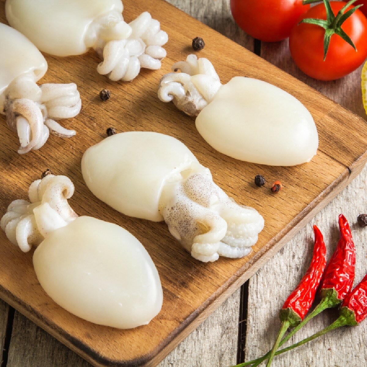 冷凍 野生小花枝 1公斤