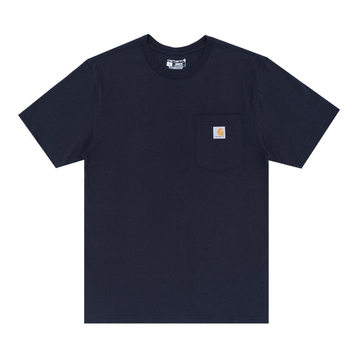 Carhartt 男短袖上衣 深藍