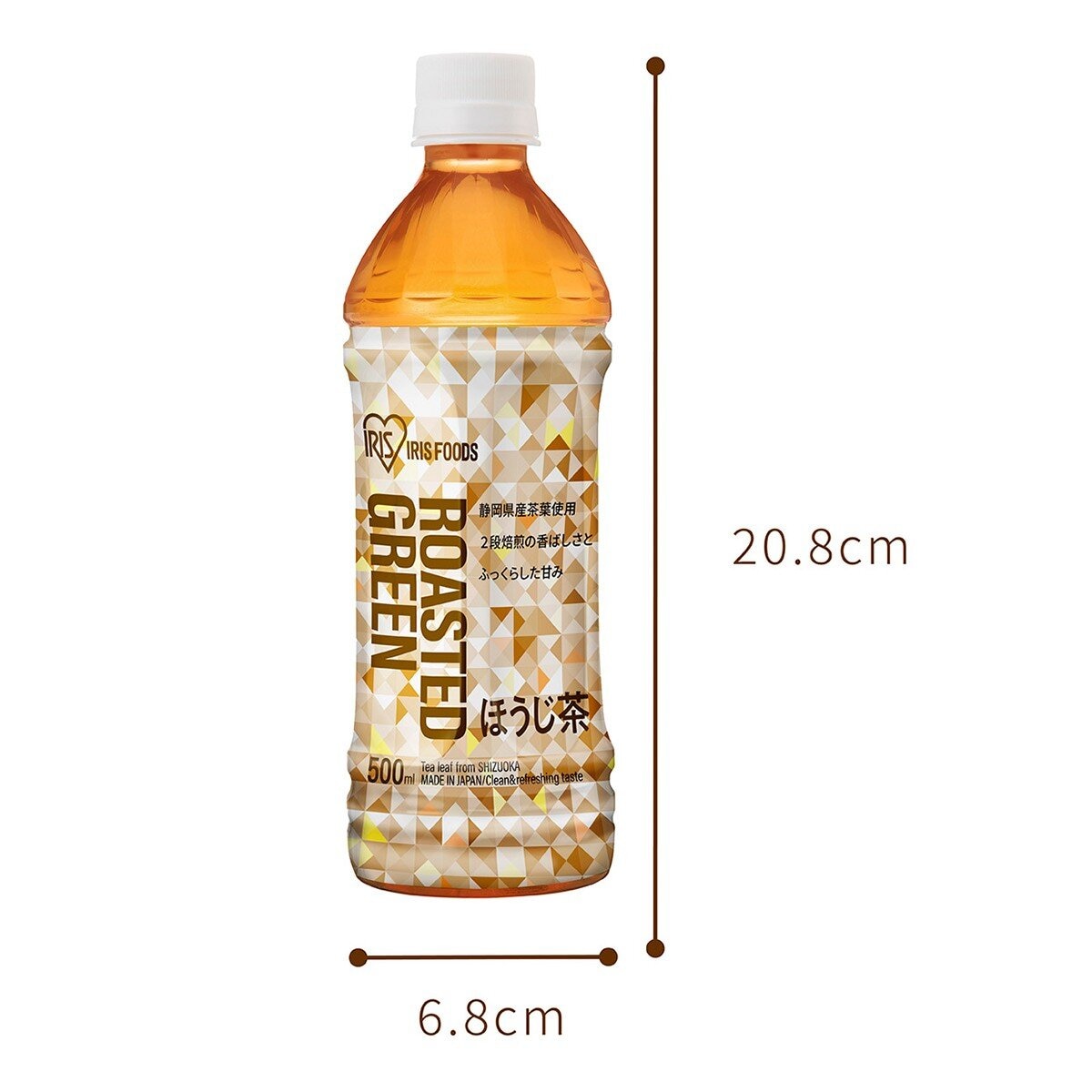 IRIS OHYAMA 焙茶 500毫升 X 24入
