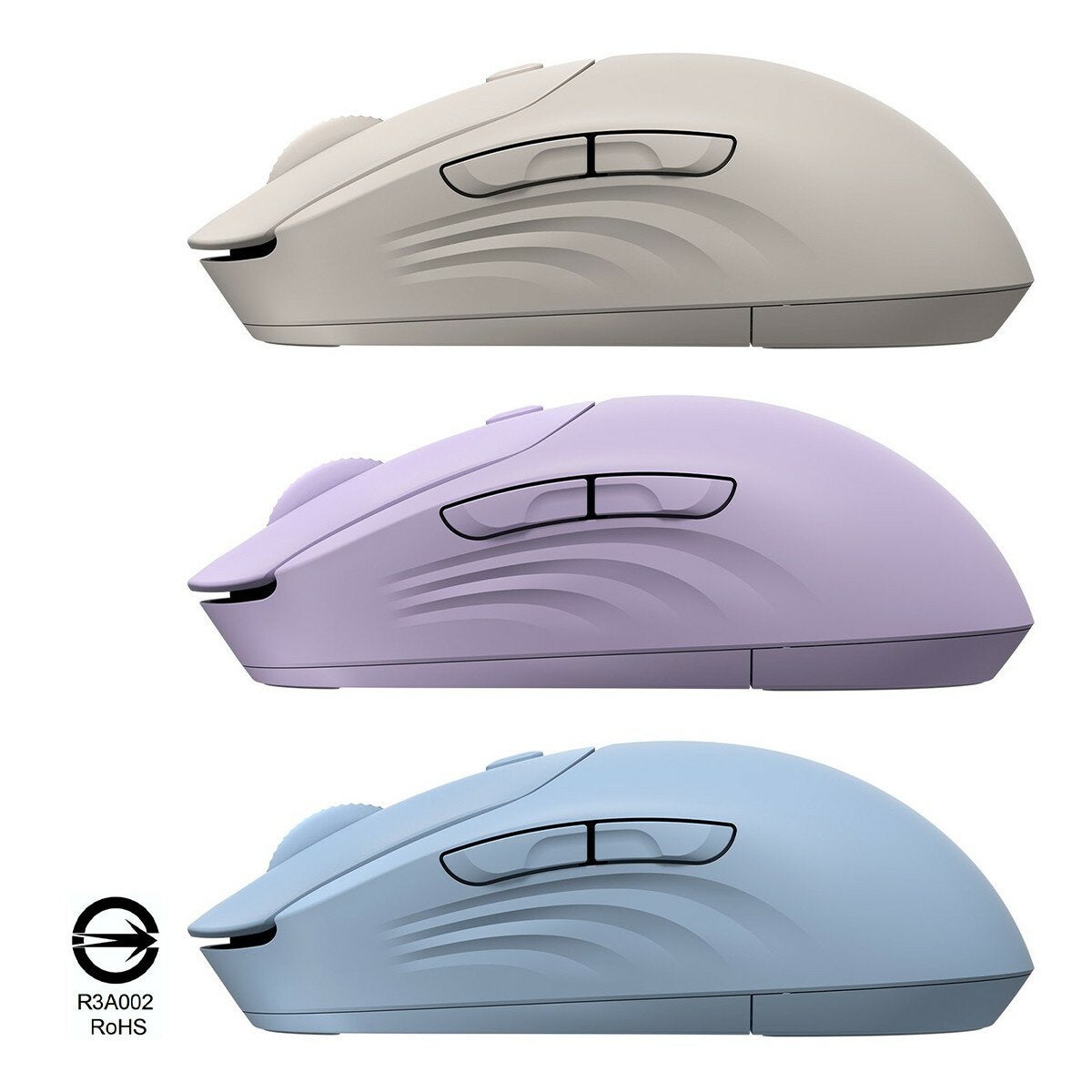 HP 400 靜音無線滑鼠 3入組 藍色+紫色+杏色