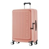 SWISS MILITARY 30吋 前開式行李箱 粉紅色