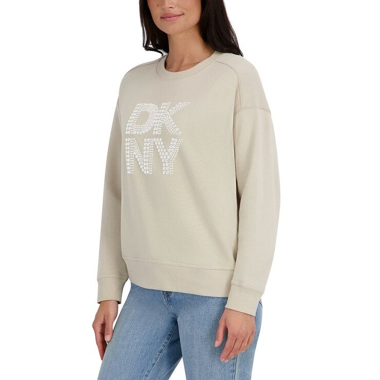 DKNY Jeans 女長袖上衣 米 DKNY Jeans 女長袖上衣 米