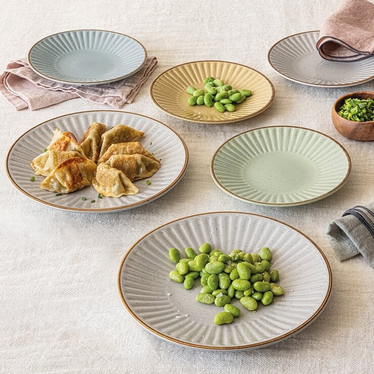 Over & Back Bella Pasta 系列 圓形餐盤 X 6件組