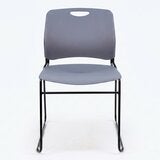 Musical Chairs Harmony 可堆疊訪客椅 2入組 灰