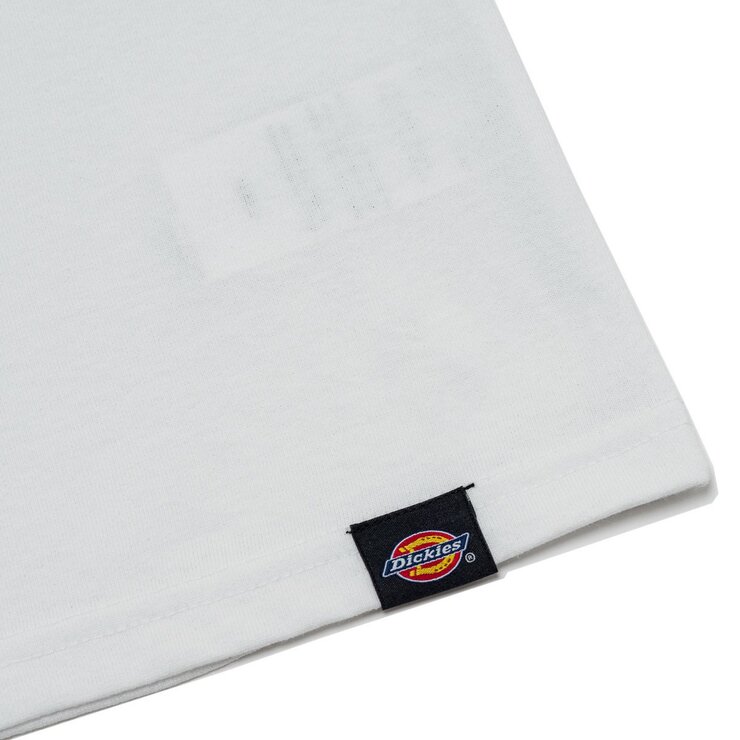 Dickies 男長袖Logo上衣 白 M