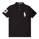 Ralph Lauren 男短袖Polo衫 黑色