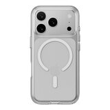 MAGEASY Bright M 不發黃軍規磁吸透明殼 iPhone 17 Pro(白磁圈) + 鏡頭保護貼Lenz鈦合金(迷霧鈦) + Vetro 9H 鋼化玻璃保護膜