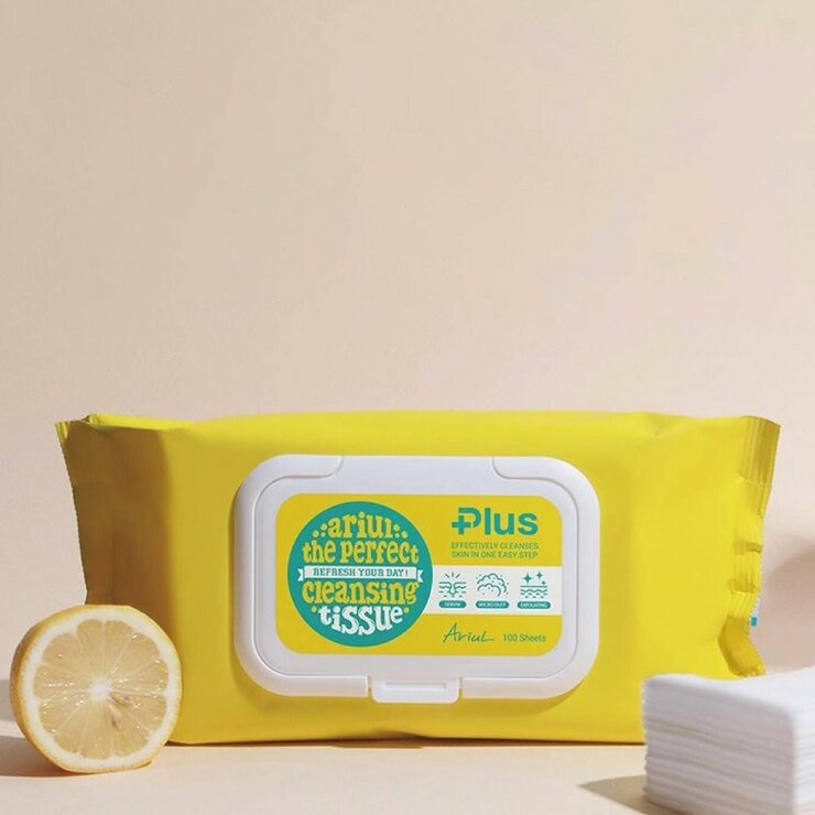 Ariul 淨膚保濕卸妝濕巾 100張 X 2入