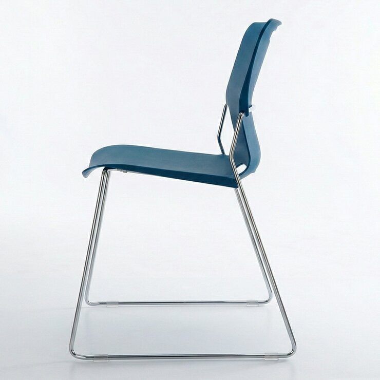 Musical Chairs Cache 可堆疊辦公椅 藍