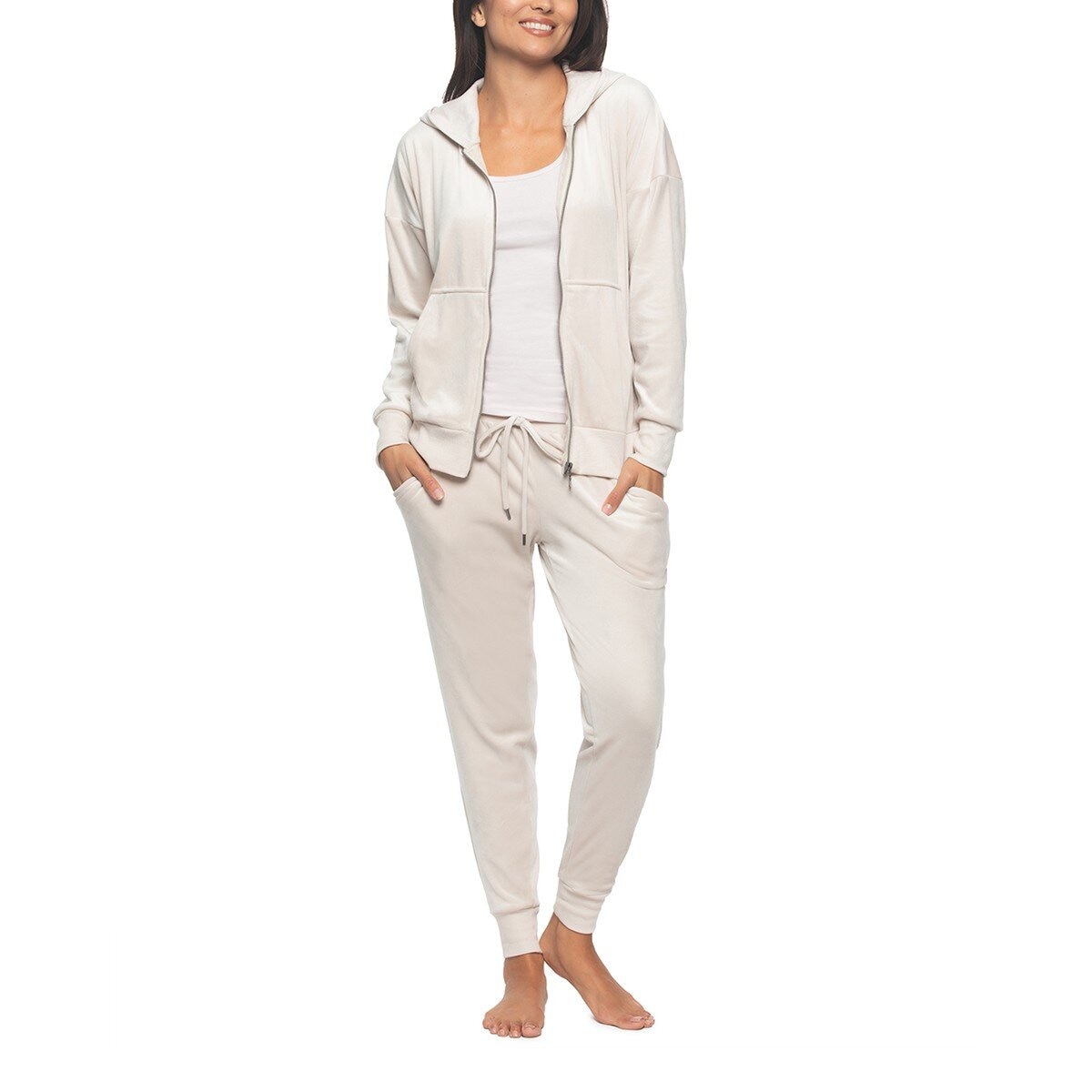 Black Bow 女休閒服組 淺灰