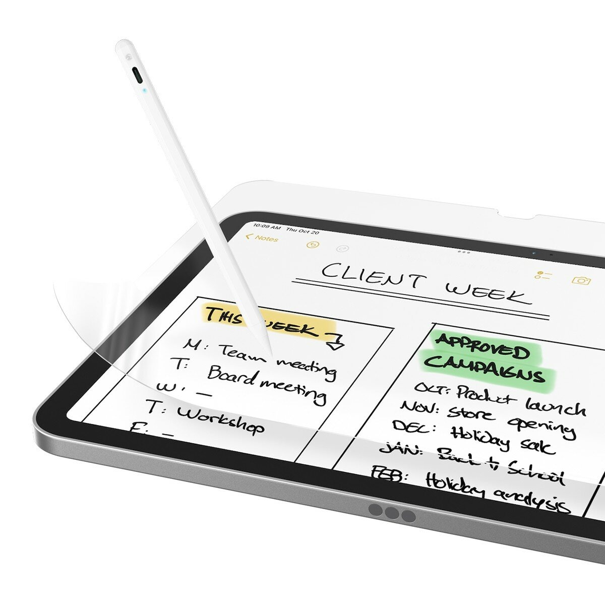 MAGEASY EasyPaper Note 類紙膜書寫款抗藍光保護貼 適用於 2022 iPad 10 & 2025 iPad A16 MAGEASY EasyPaper Note 類紙膜書寫款抗藍光保護貼 適用於 2022 iPad 10 & 2025 iPad A16