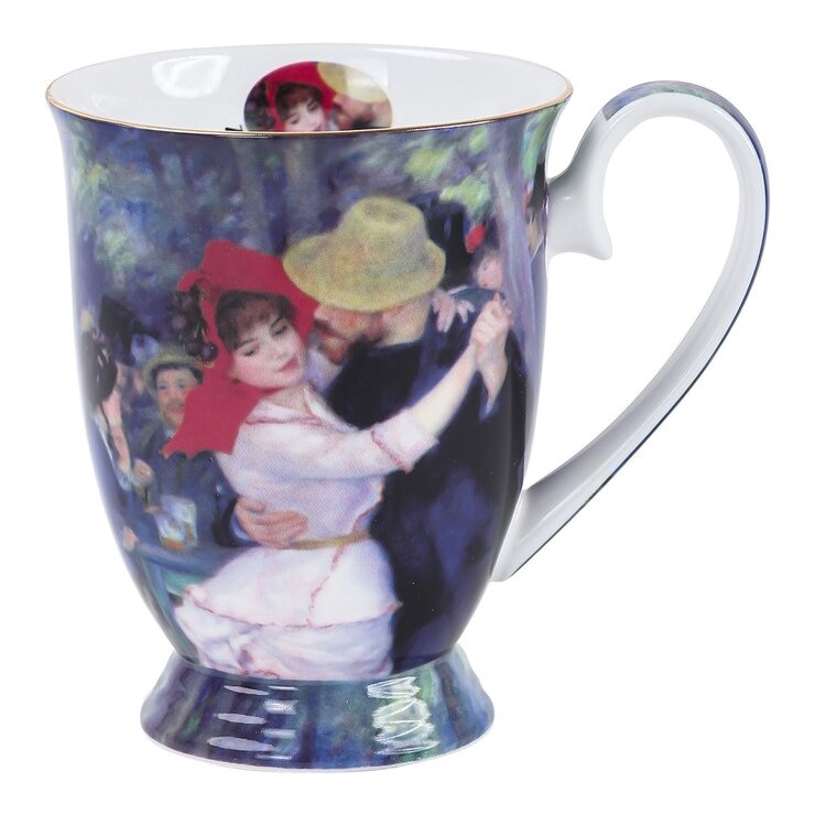 Masterpiece Painting Bone China Mug 320 ml X 4-Piece Set