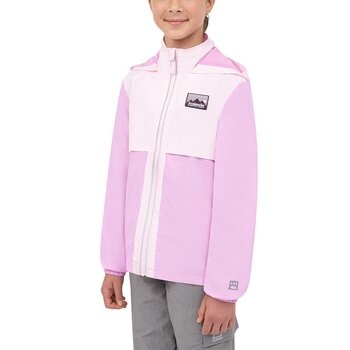Avalanche 兒童防風外套 粉 S